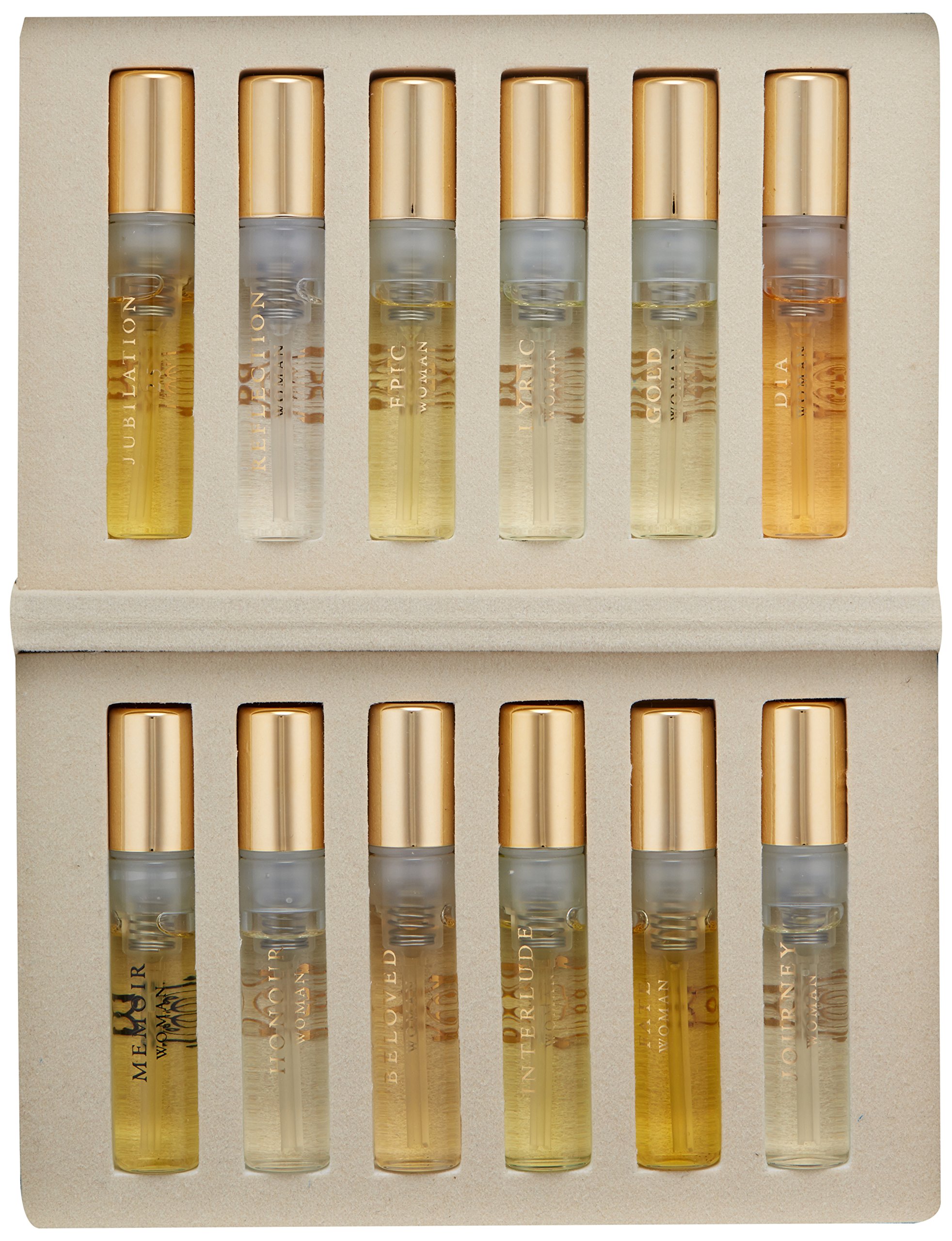 香水(ユニセックス) Amouage WOMEN'S COLLECTION SAMPLER SET Amouage Sampler Set for Woman: Fragrance Samples - Gold Dia